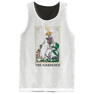 Plant Lover Tarot Card Mom Gardening Mesh Reversible Basketball Jersey Tank