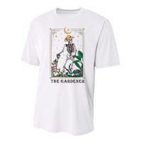 Plant Lover Tarot Card Mom Gardening Performance Sprint T-Shirt