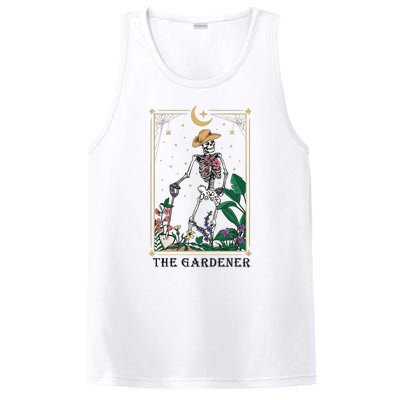 Plant Lover Tarot Card Mom Gardening PosiCharge Competitor Tank