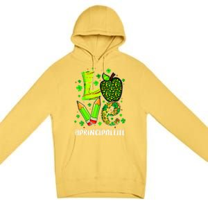 Principal Life Teacher Lover St Patricks Day School Gift Premium Pullover Hoodie