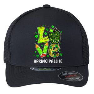 Principal Life Teacher Lover St Patricks Day School Gift Flexfit Unipanel Trucker Cap