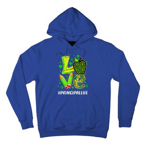 Principal Life Teacher Lover St Patricks Day School Gift Hoodie