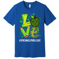 Principal Life Teacher Lover St Patricks Day School Gift Premium T-Shirt