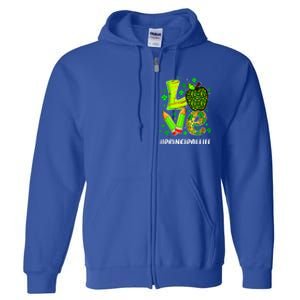 Principal Life Teacher Lover St Patricks Day School Gift Full Zip Hoodie