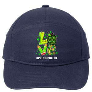 Principal Life Teacher Lover St Patricks Day School Gift 7-Panel Snapback Hat