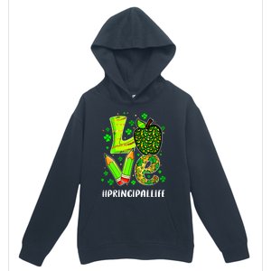 Principal Life Teacher Lover St Patricks Day School Gift Urban Pullover Hoodie