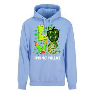 Principal Life Teacher Lover St Patricks Day School Gift Unisex Surf Hoodie