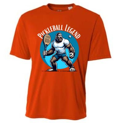 Pickleball Lover Team Bigfoot Funny Pickleball Legend Meaningful Gift Cooling Performance Crew T-Shirt