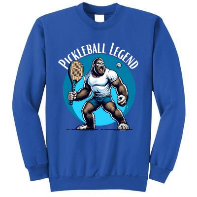 Pickleball Lover Team Bigfoot Funny Pickleball Legend Meaningful Gift Sweatshirt