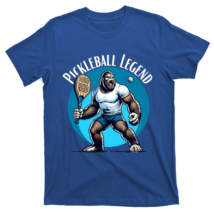 Pickleball Lover Team Bigfoot Funny Pickleball Legend Meaningful Gift T-Shirt