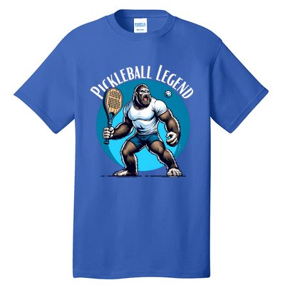 Pickleball Lover Team Bigfoot Funny Pickleball Legend Meaningful Gift Tall T-Shirt