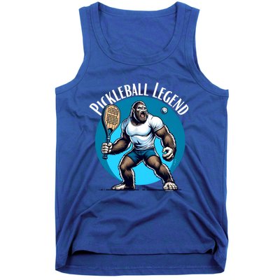 Pickleball Lover Team Bigfoot Funny Pickleball Legend Meaningful Gift Tank Top