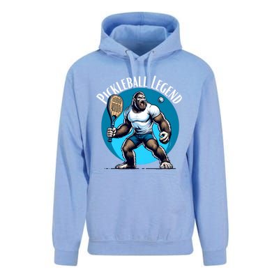 Pickleball Lover Team Bigfoot Funny Pickleball Legend Meaningful Gift Unisex Surf Hoodie