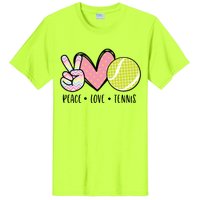 Peace Love Tennis Cute Design T-Shirt