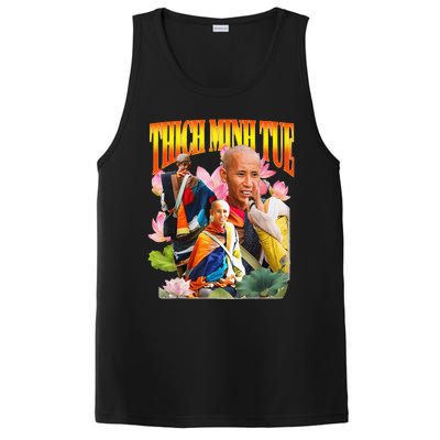 Peace Lotus Thich Minh Tue Buddha Vietnam Buddha PosiCharge Competitor Tank