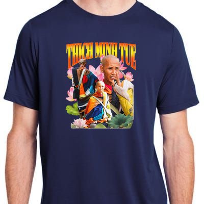 Peace Lotus Thich Minh Tue Buddha Vietnam Buddha Adult ChromaSoft Performance T-Shirt