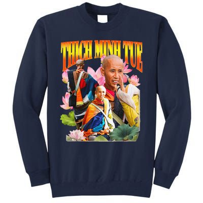 Peace Lotus Thich Minh Tue Buddha Vietnam Buddha Tall Sweatshirt