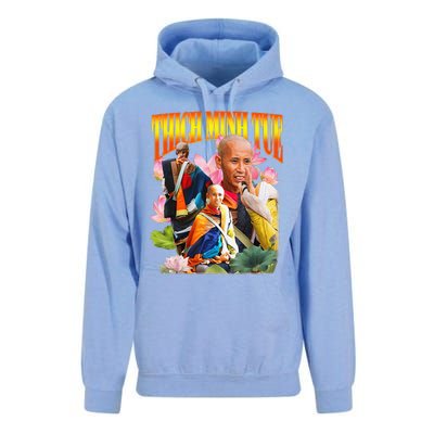 Peace Lotus Thich Minh Tue Buddha Vietnam Buddha Unisex Surf Hoodie