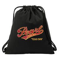 Pearl Lager Texas Beer Drawstring Bag
