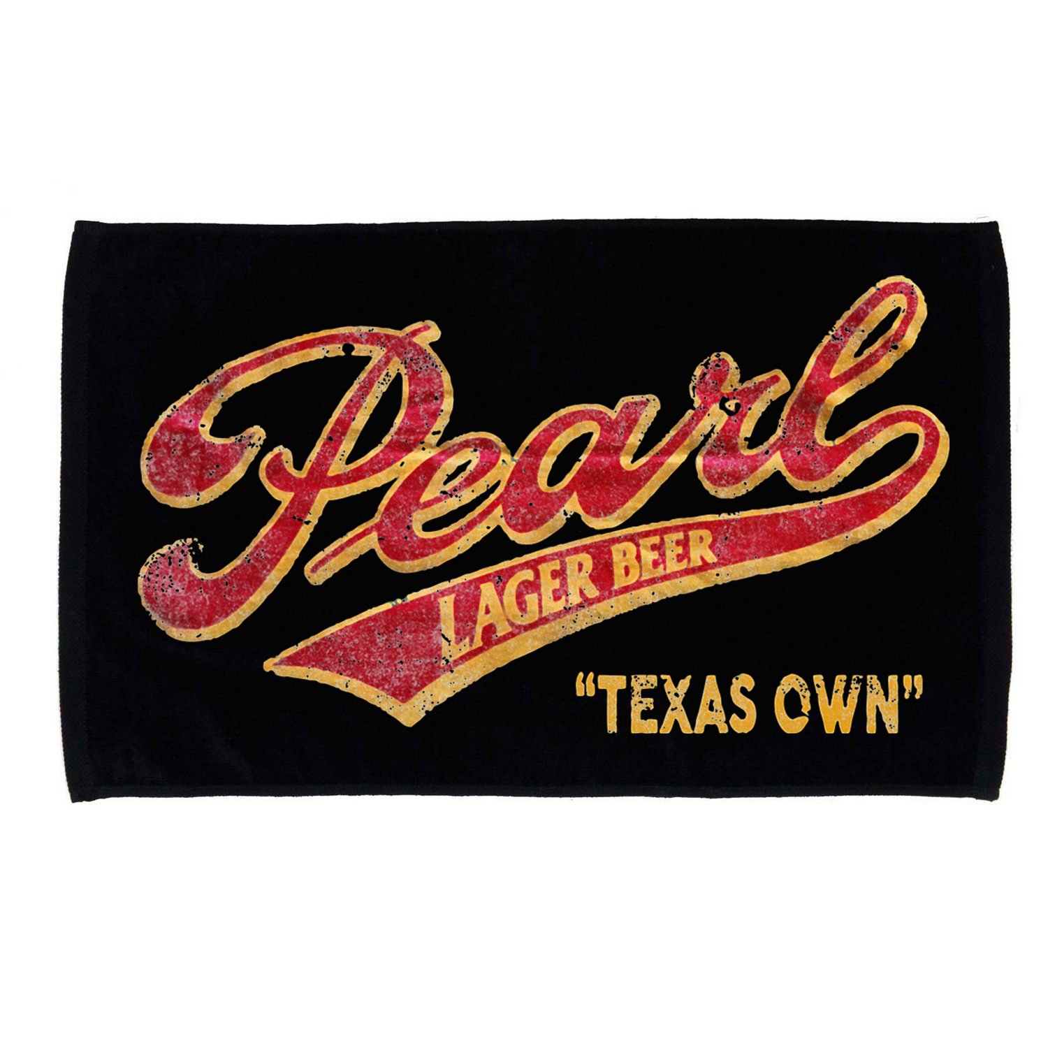 Pearl Lager Texas Beer Microfiber Hand Towel