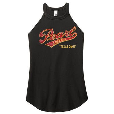 Pearl Lager Texas Beer Women’s Perfect Tri Rocker Tank