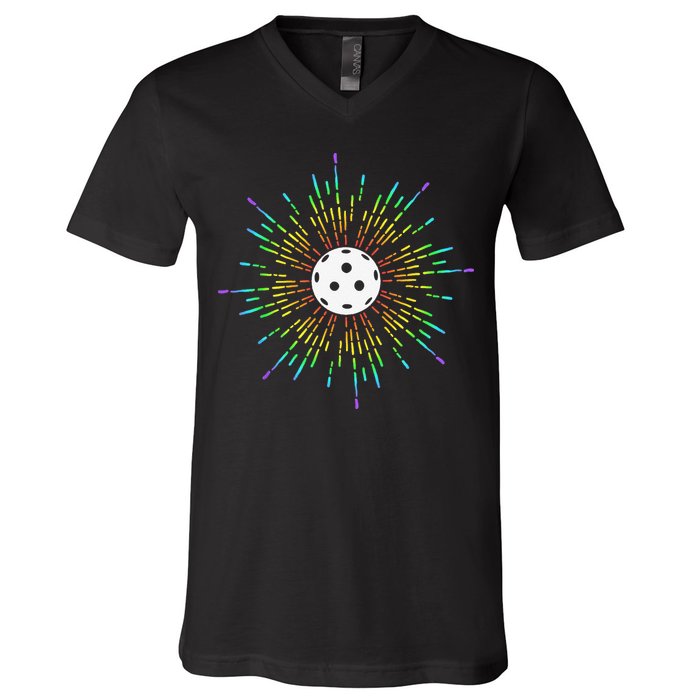 Pickleball Lover Tee Pickleball Player Pickleball V-Neck T-Shirt