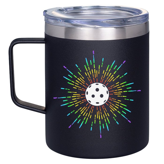 Pickleball Lover Tee Pickleball Player Pickleball 12oz Stainless Steel Coffee Mug