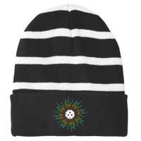 Pickleball Lover Tee Pickleball Player Pickleball Striped Beanie with Solid Band