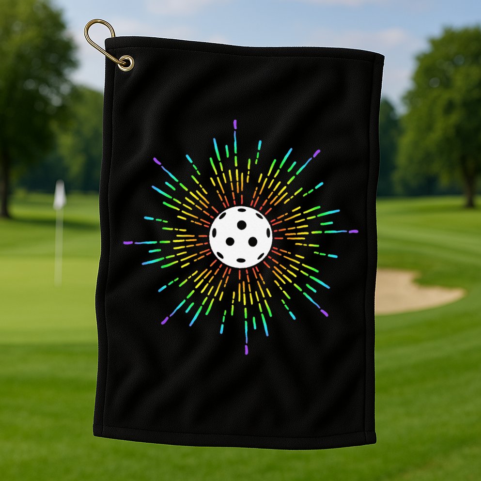 Pickleball Lover Tee Pickleball Player Pickleball Golf Towel