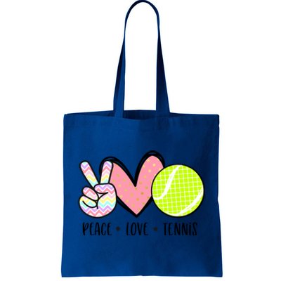 Peace Love Tennis Cute Design Teen Little Gift Tote Bag