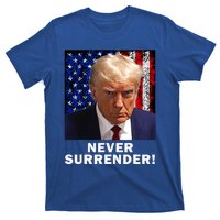 President Legend Trump 2024 Mugshot Never Surrender T-Shirt