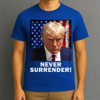 President Legend Trump 2024 Mugshot Never Surrender T-Shirt