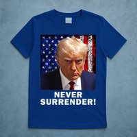 President Legend Trump 2024 Mugshot Never Surrender T-Shirt