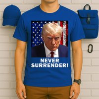 President Legend Trump 2024 Mugshot Never Surrender T-Shirt