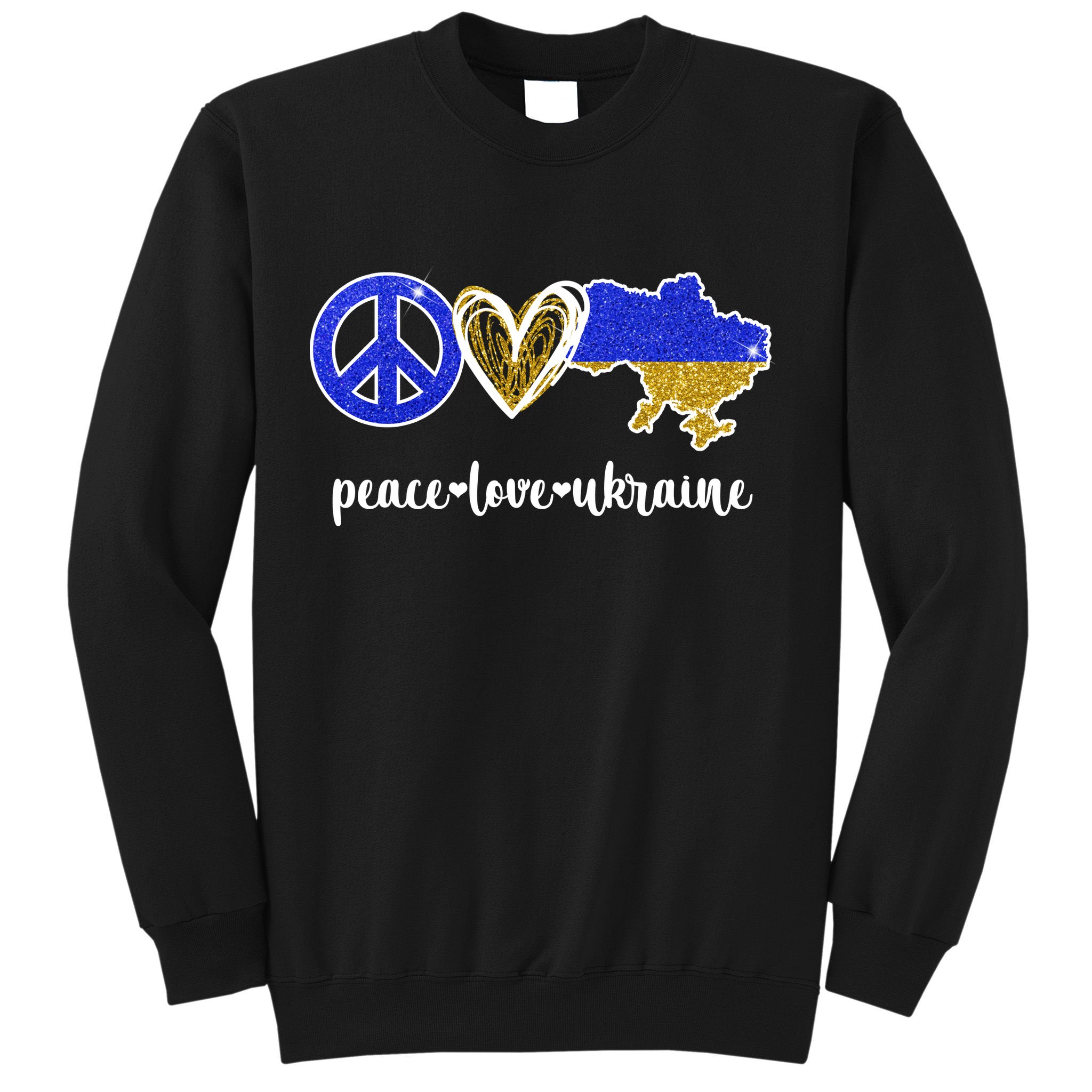Peace Love Ukraine Sweatshirt