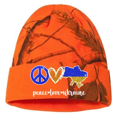 Peace Love Ukraine Kati Licensed 12" Camo Beanie