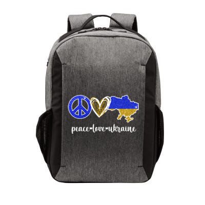 Peace Love Ukraine Vector Backpack