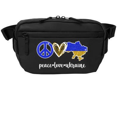 Peace Love Ukraine Crossbody Pack