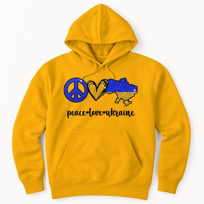 Peace Love Ukraine Hoodie