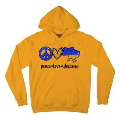 Peace Love Ukraine Hoodie