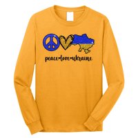 Peace Love Ukraine Long Sleeve Shirt