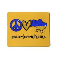 Peace Love Ukraine Mousepad