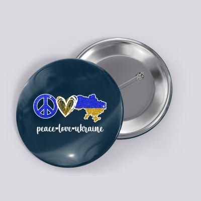 Peace Love Ukraine Button