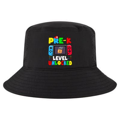 Prek Level Unlocked Video Game Back To School Cool Comfort Performance Bucket Hat