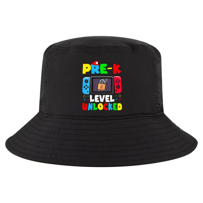 Prek Level Unlocked Video Game Back To School Cool Comfort Performance Bucket Hat