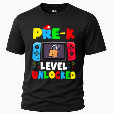 Prek Level Unlocked Video Game Back To School Performance Shirt