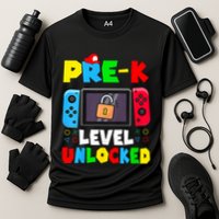 Prek Level Unlocked Video Game Back To School Performance Shirt