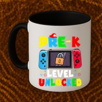Prek Level Unlocked Video Game Back To School Mug