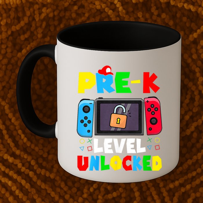 Prek Level Unlocked Video Game Back To School Mug