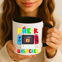 Prek Level Unlocked Video Game Back To School Mug